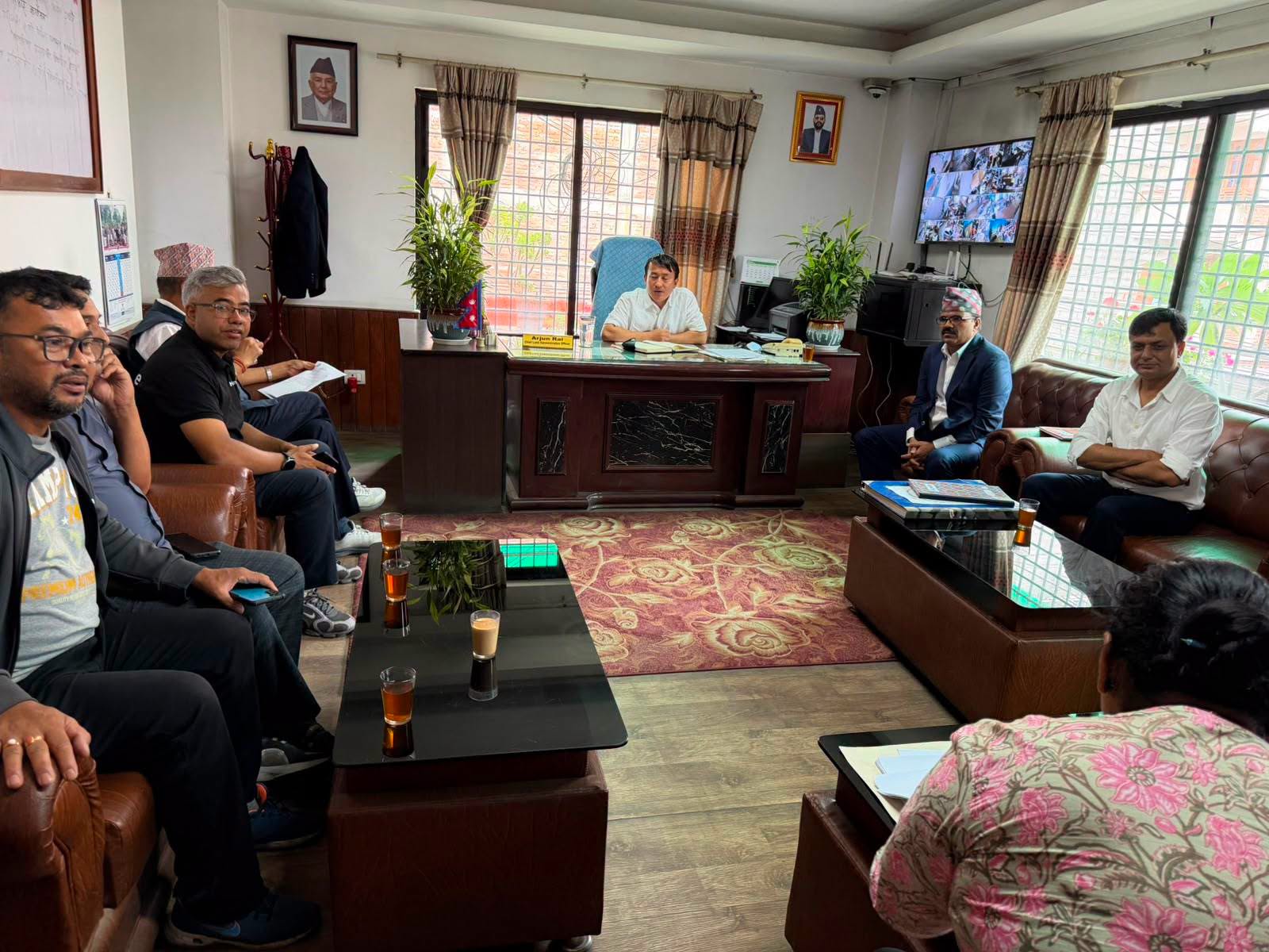 भक्तपुरको मध्यपुरबासीलाई साउनभित्रै स्थायी जग्गाधनी पुर्जा वितरण गरिने
