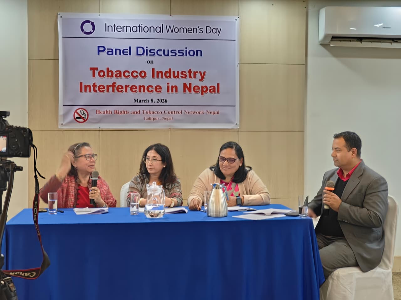 सुर्ती उद्योग हस्तक्षेप विरुद्ध महिला नेतृहरू एकजुट