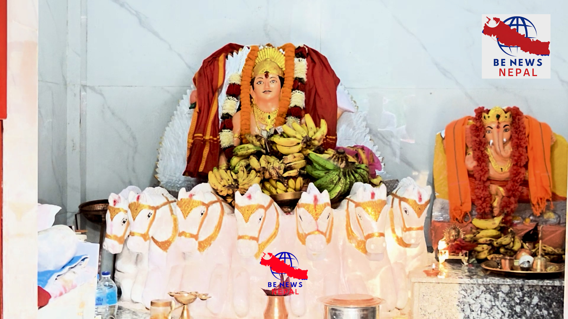 धरान उपमहानगरपालिका–४ खैरेनीटार र वडा नं. १५ खत्रीधाराको सीमा क्षेत्रमा रहेको सेउती खोलामा सूर्यनारायण भगवानको भव्य मन्दिर निर्माण गरी मूर्ति प्राणप्रतिष्ठा